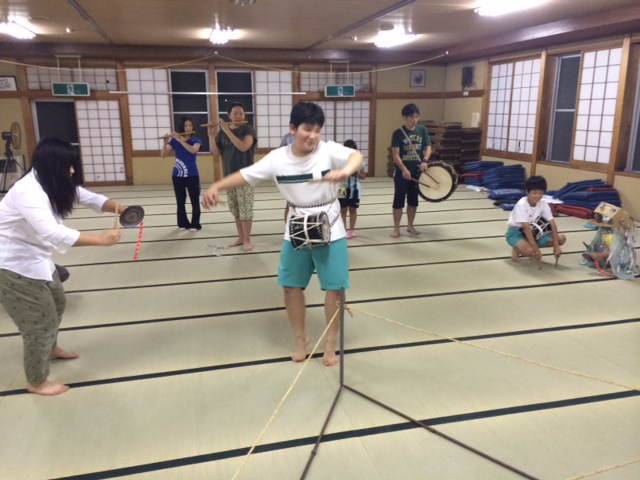 県下獅子踊り 練習編2