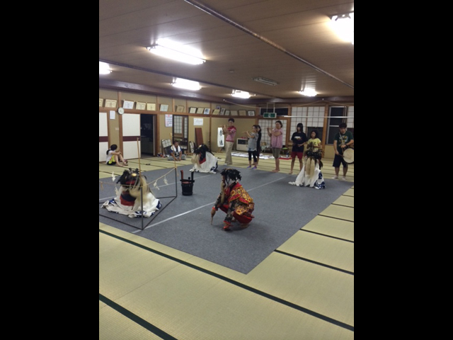 県下獅子踊り 練習編3